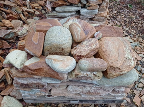 Златолит жёлтый, жёлто-зелёный глыбки и валуны для ланшафтного дизайна купить в Ставропольском крае