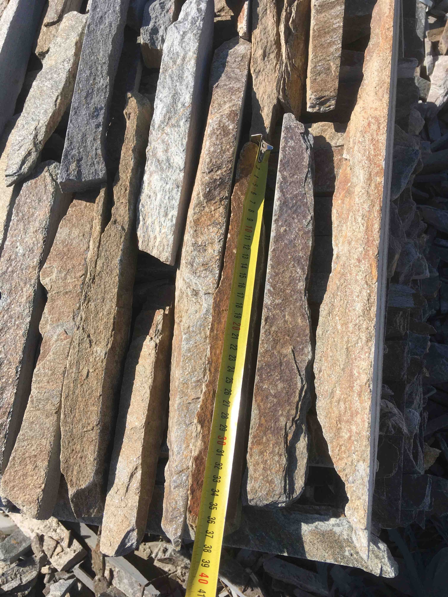 Горбушка златолит мультиколор для облицовки купить в Ставропольском крае