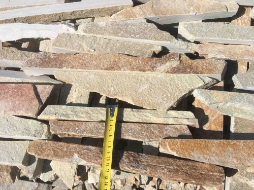 Горбушка златолит золотистый для облицовки купить в Ставропольском крае