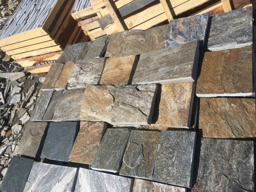 Плитка пилёная златолит Уральский для цоколя, отмостки купить в Ставропольском крае