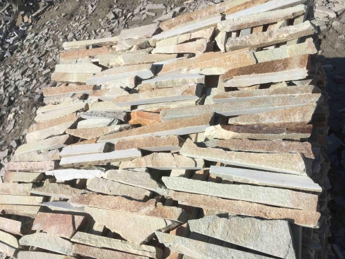 Горбушка златолит золотистый для облицовки купить в Ставропольском крае