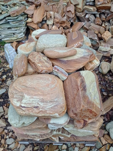 Златолит жёлтый, жёлто-зелёный глыбки и валуны для ланшафтного дизайна купить в Ставропольском крае