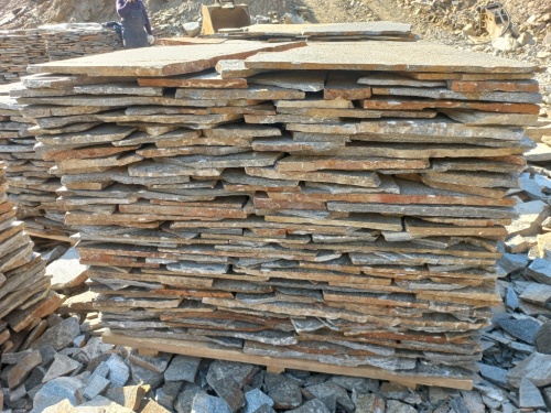 Плитняк серицит облицовочный 10-20мм купить в Ставропольском крае