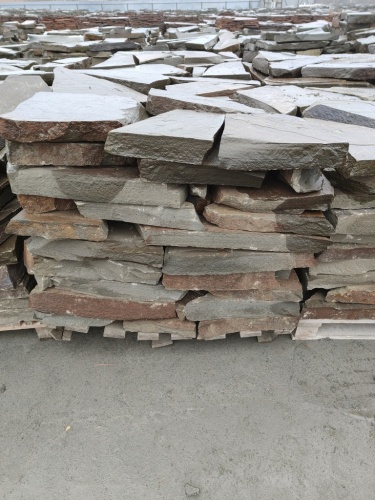 Плитняк песчаник серо-зелёный для мощения 60-65 мм купить в Ставропольском крае