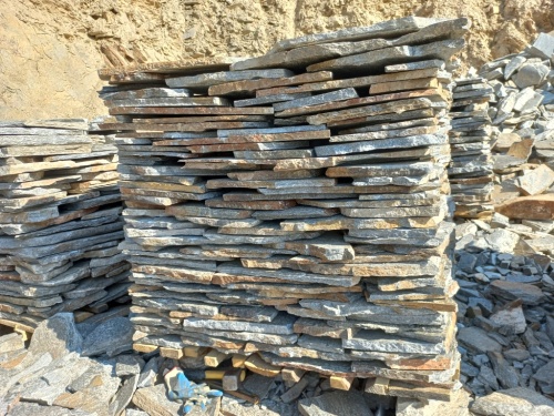 Плитняк серицит облицовочный 10-20мм купить в Ставропольском крае